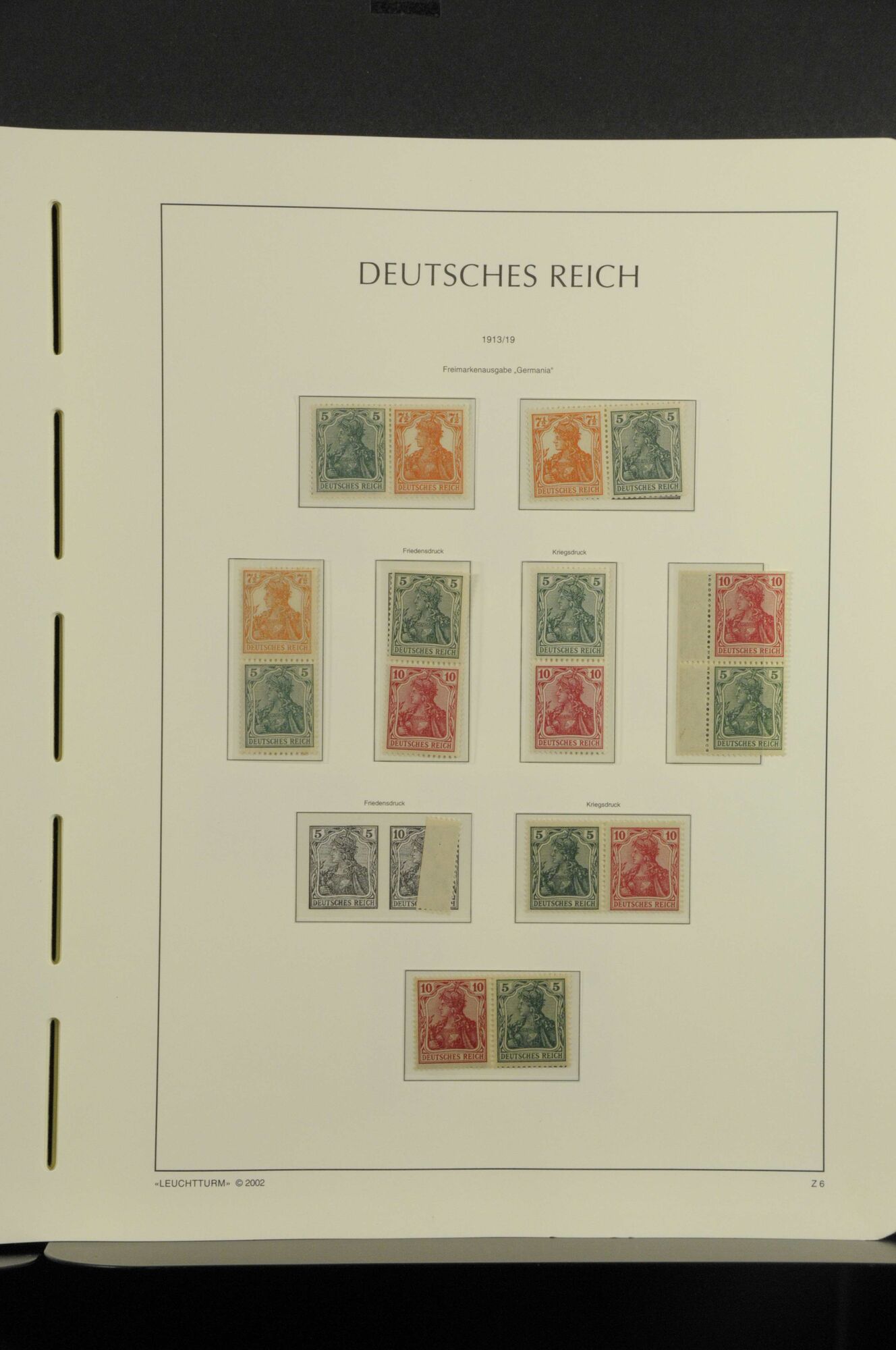 lot 7588 deutsches reich zusammendrucke auktionshaus ulrich