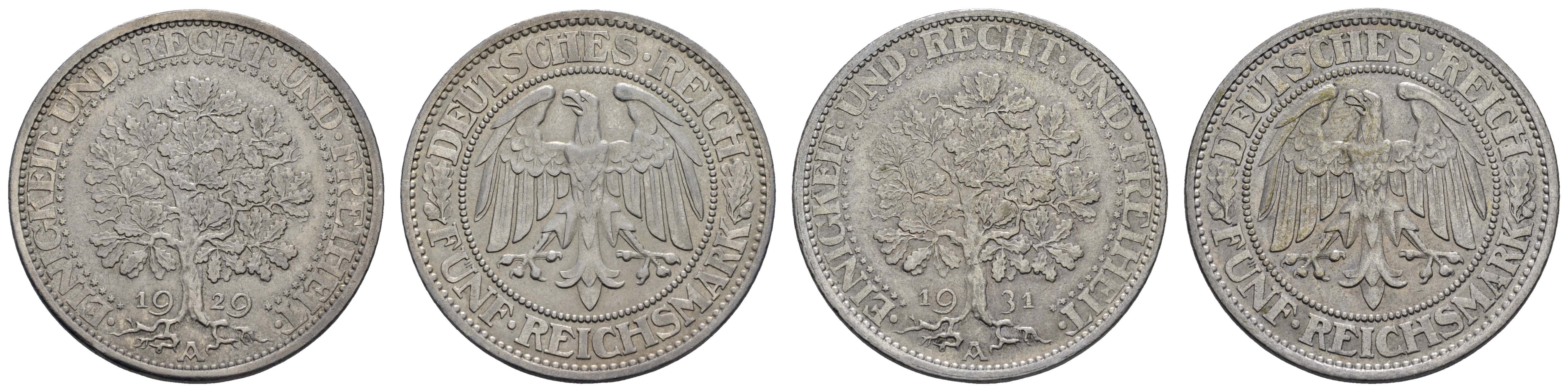 Lot 1050 - deutschland weimarer republik -  Auktionshaus Ulrich Felzmann GmbH & Co. KG Coins single lots