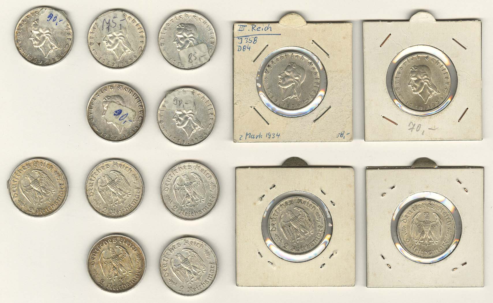 Lot 1085 - deutschland iii. reich -  Auktionshaus Ulrich Felzmann GmbH & Co. KG Coins single lots