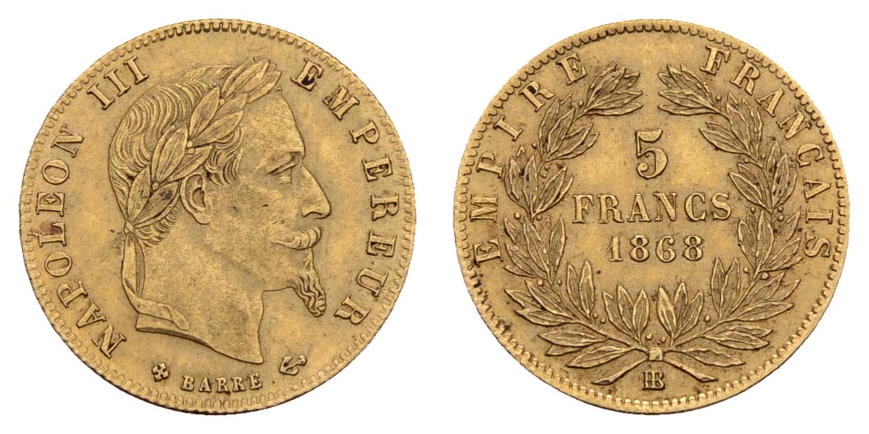 Lot 1523 - europa ab 1800 - Frankreich -  Auktionshaus Ulrich Felzmann GmbH & Co. KG Coins single lots