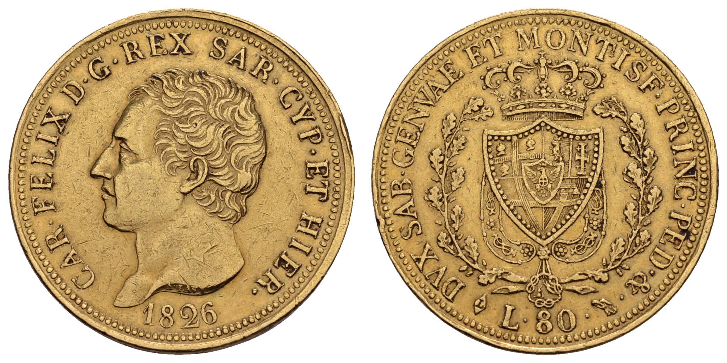 Lot 1625 - europa ab 1800 - Italien-Sardinien -  Auktionshaus Ulrich Felzmann GmbH & Co. KG Coins single lots