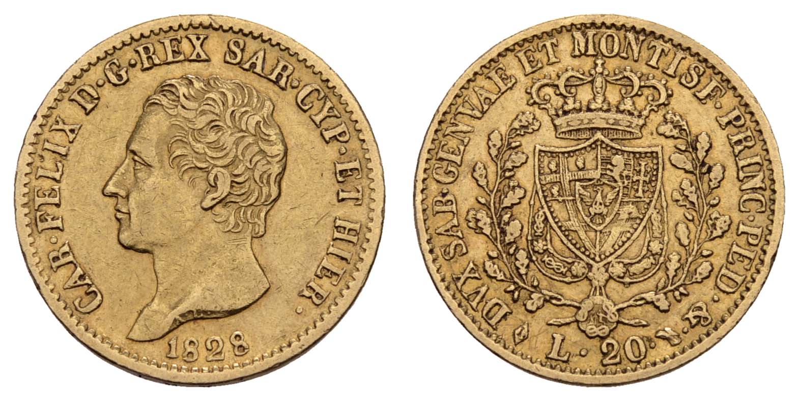 Lot 1629 - europa ab 1800 - Italien-Sardinien -  Auktionshaus Ulrich Felzmann GmbH & Co. KG Coins single lots