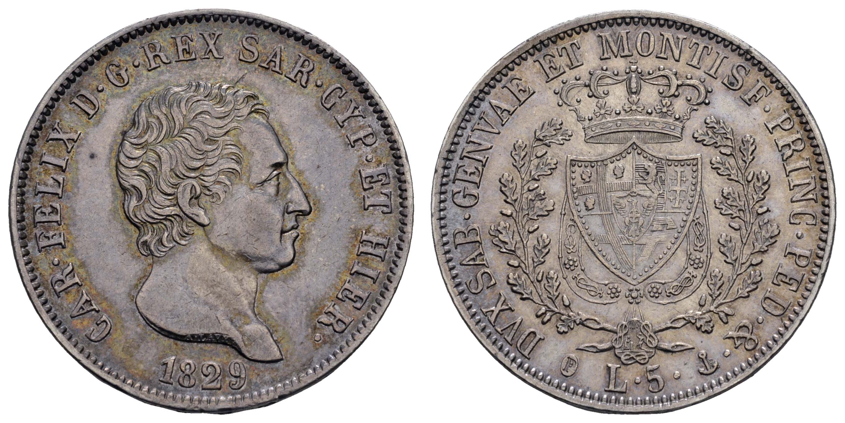 Lot 1631 - europa ab 1800 - Italien-Sardinien -  Auktionshaus Ulrich Felzmann GmbH & Co. KG Coins single lots