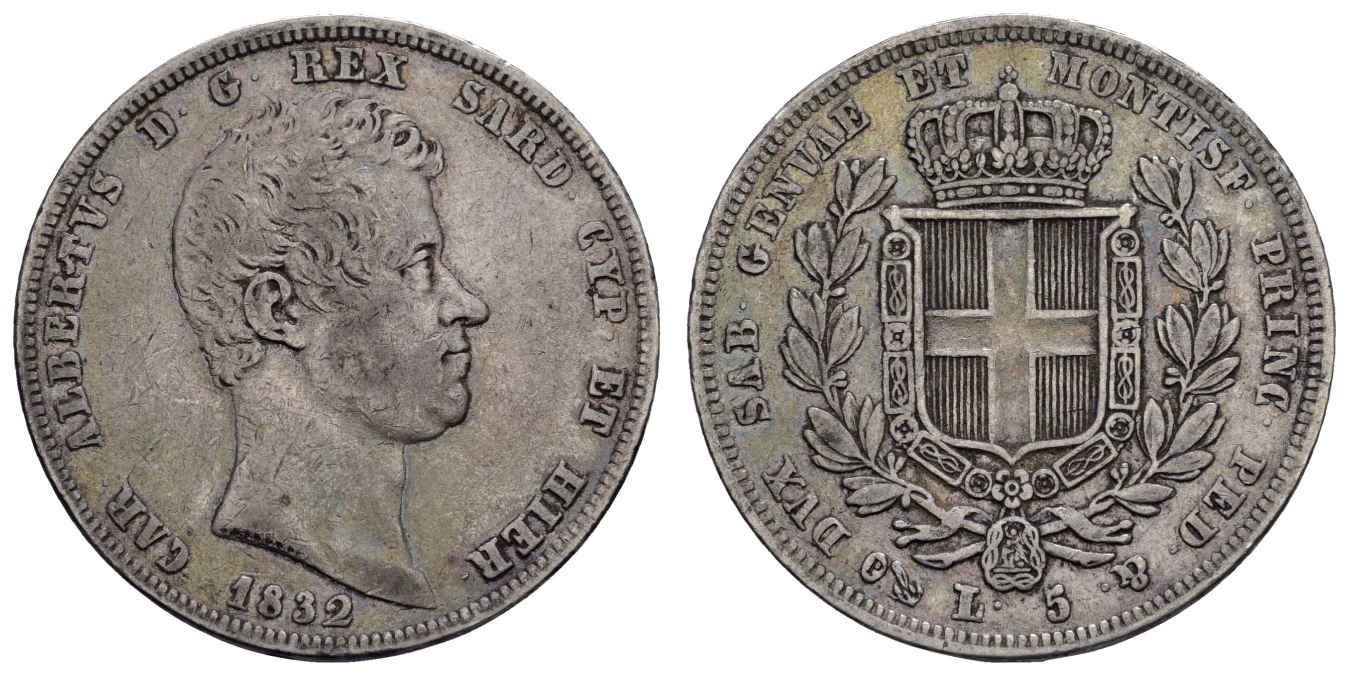 Lot 1632 - europa ab 1800 - Italien-Sardinien -  Auktionshaus Ulrich Felzmann GmbH & Co. KG Coins single lots