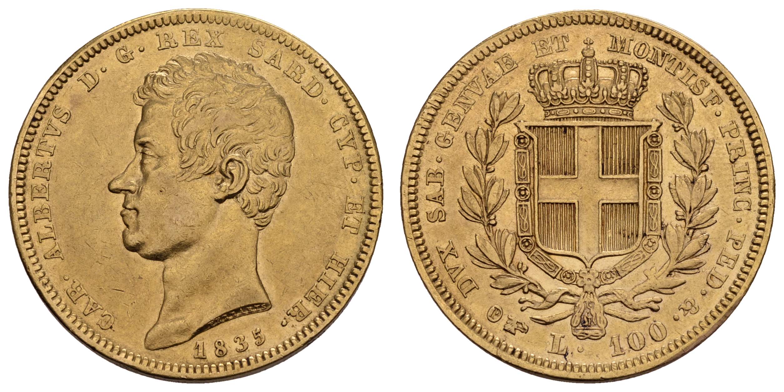 Lot 1635 - europa ab 1800 - Italien-Sardinien -  Auktionshaus Ulrich Felzmann GmbH & Co. KG Coins single lots
