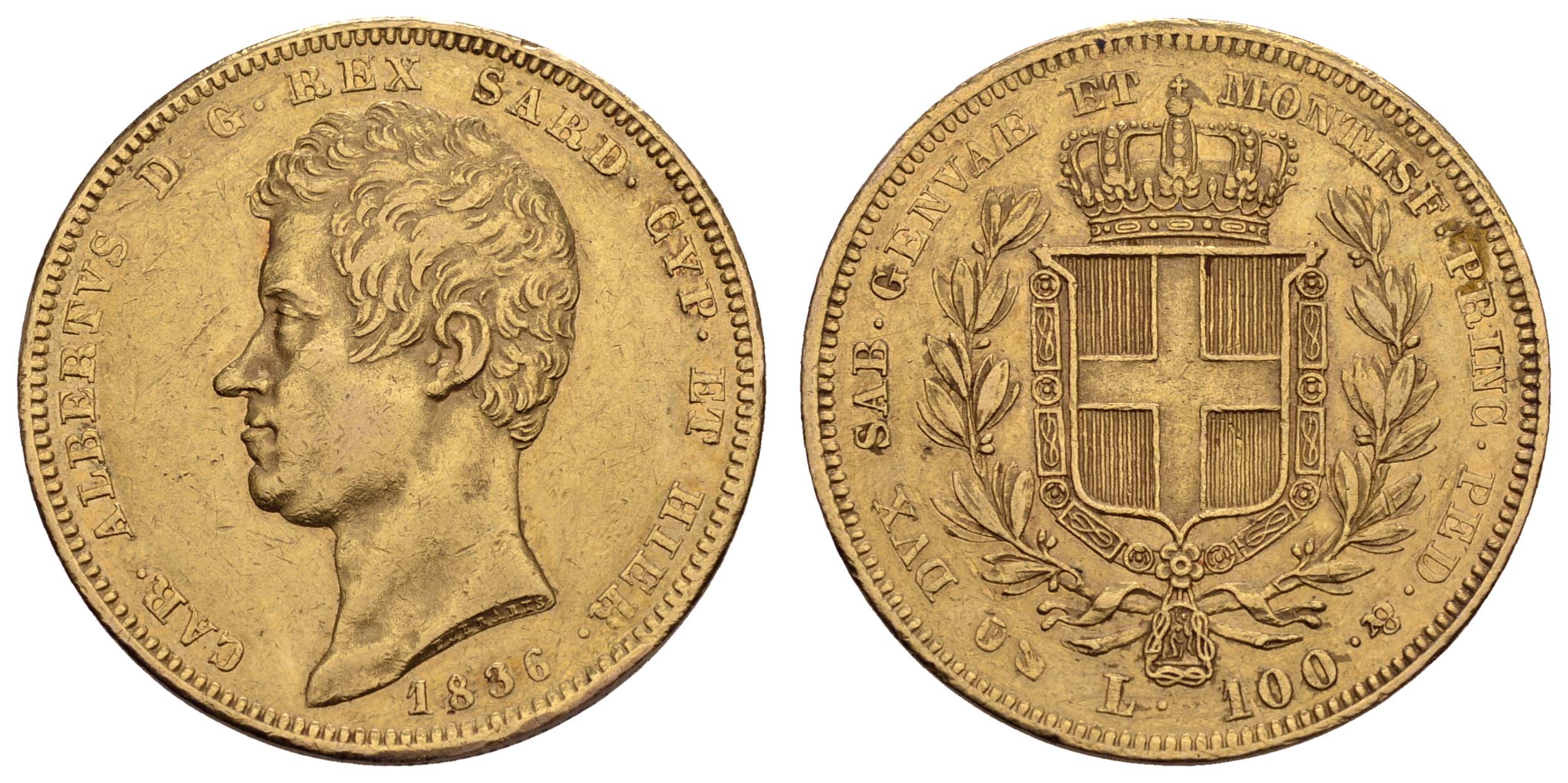 Lot 1636 - europa ab 1800 - Italien-Sardinien -  Auktionshaus Ulrich Felzmann GmbH & Co. KG Coins single lots