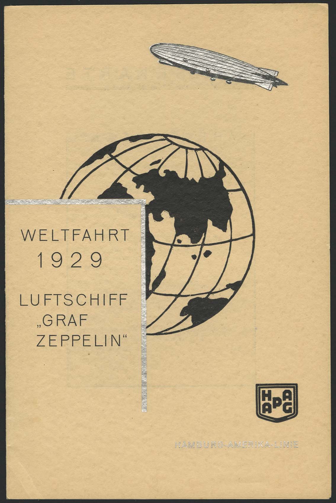 Lot 4107 - Zeppelin-Memorabilien Memorabilien -  Auktionshaus Ulrich Felzmann GmbH & Co. KG 