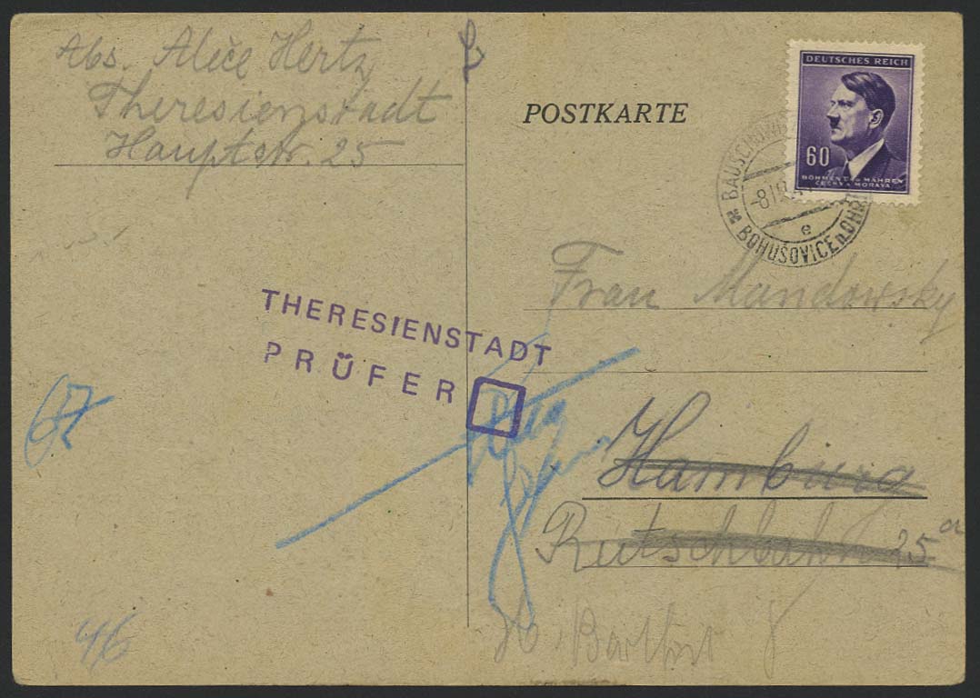 Lot 6305 - Lagerpost II. WK Post der NS-Verfolgten 1933-1945 - Ghettos -  Auktionshaus Ulrich Felzmann GmbH & Co. KG 