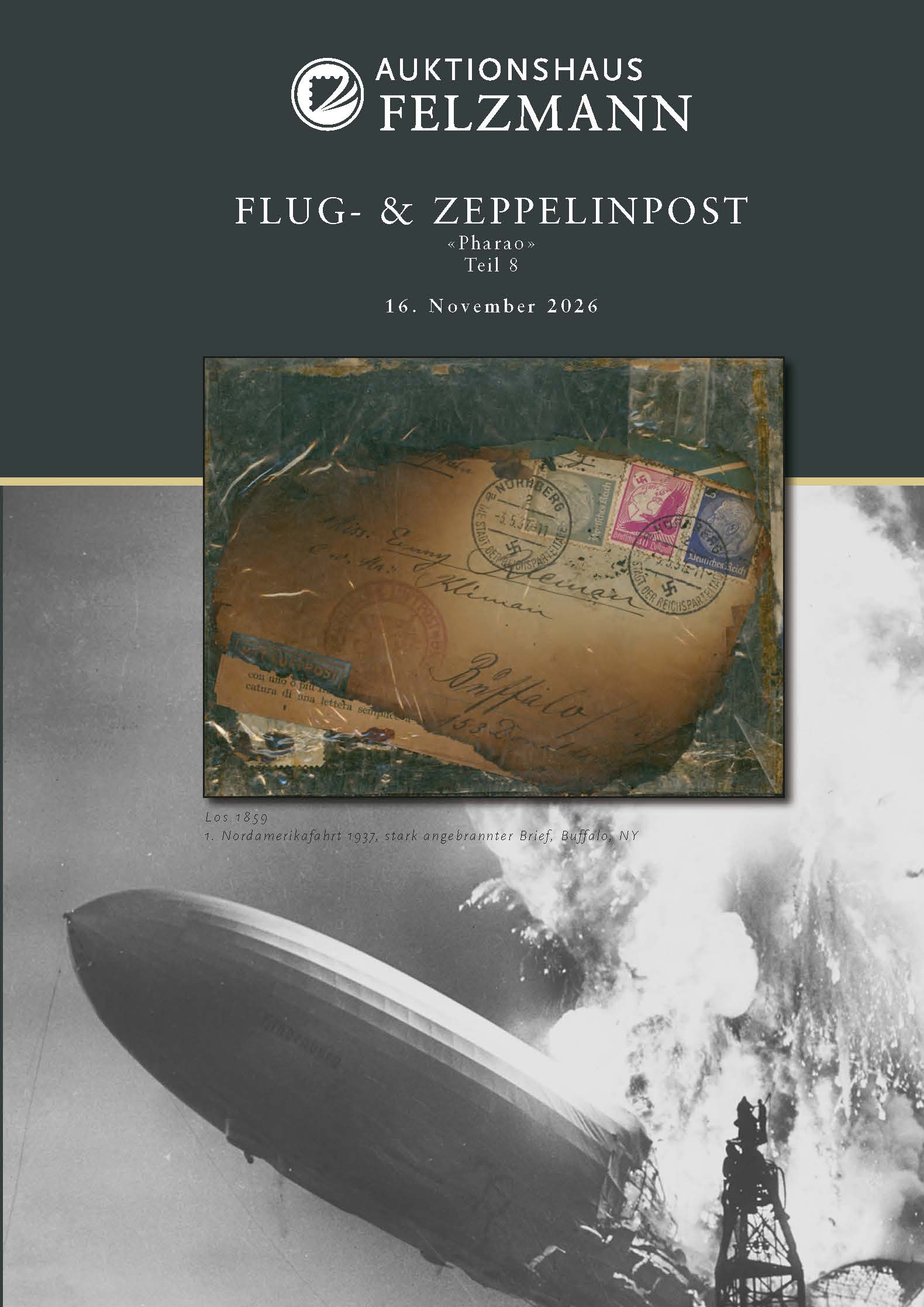 AIR & ZEPPELIN MAIL «Pharao» Part 8